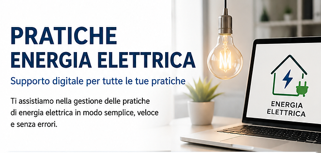 Gestione pratiche energia elettrica