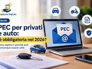 PEC privati auto moto: è obbligatoria?