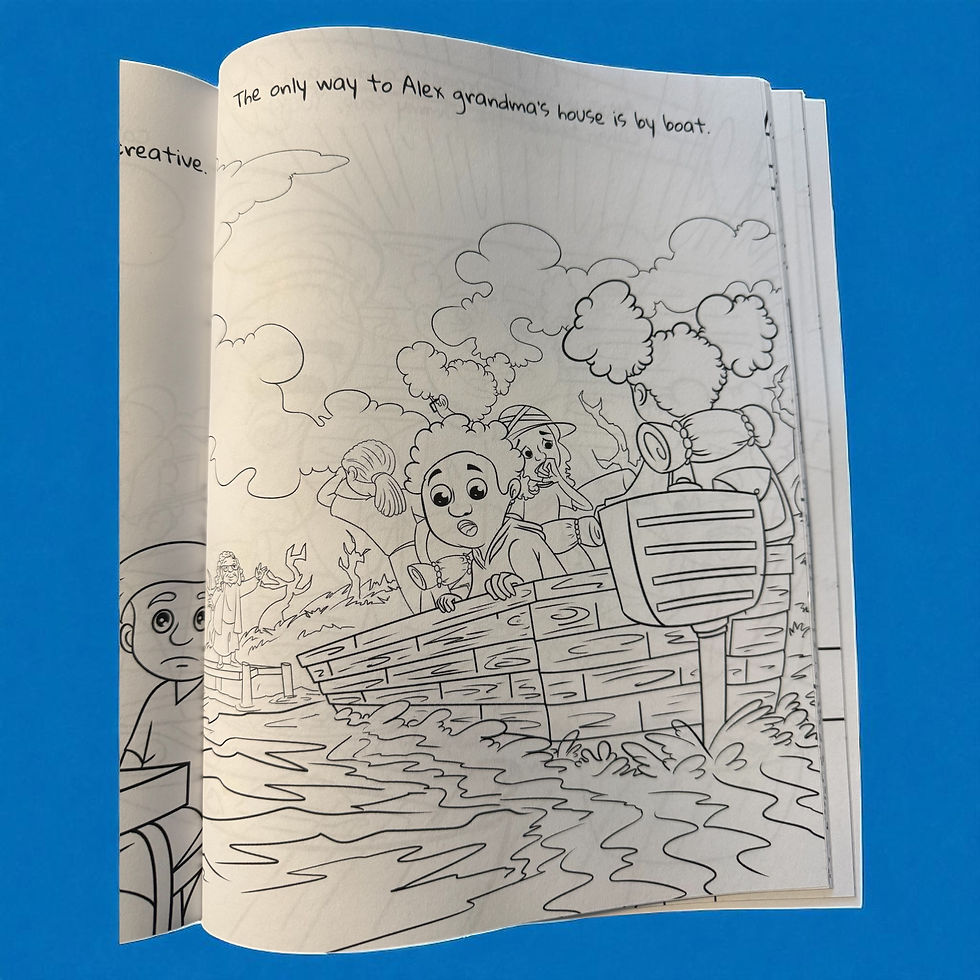 Thumbnail: Smart Alec Alex The Series Coloring Book