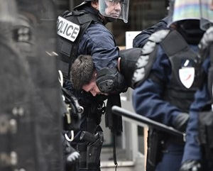 Man tried to 'ram car into people outside Paris mosque'