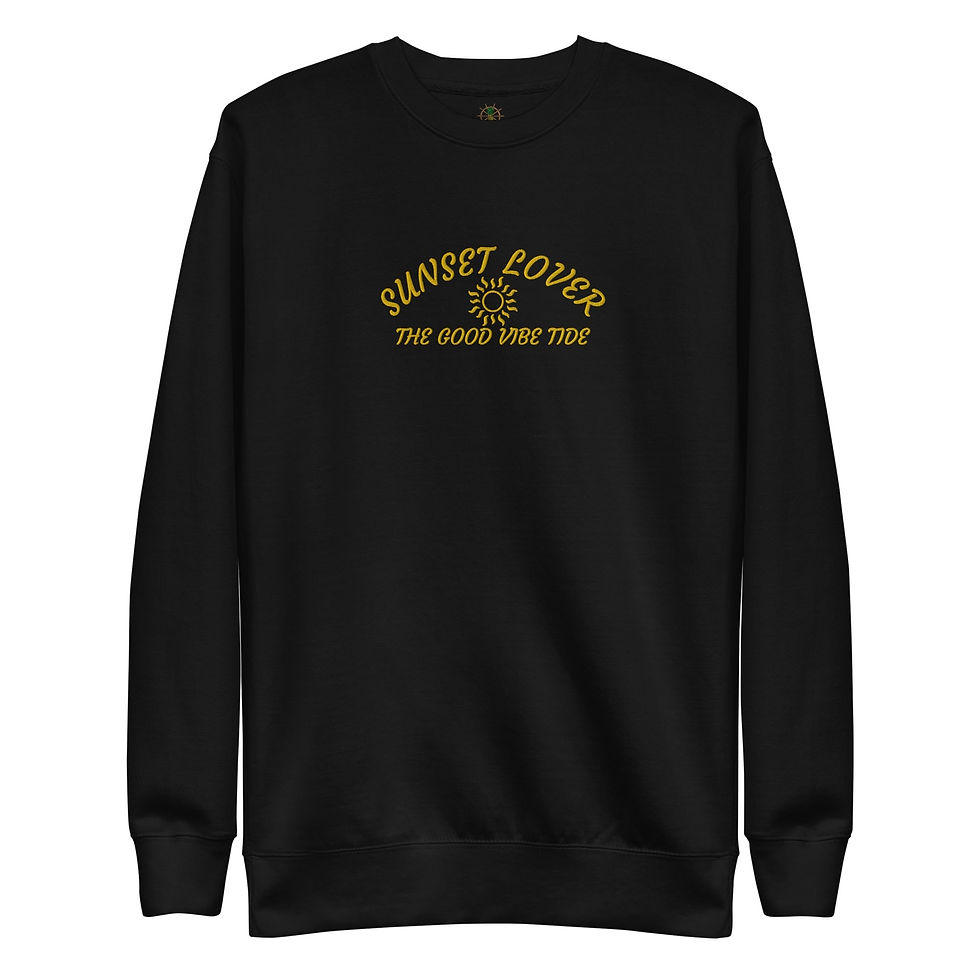 Thumbnail: Premium Sunset Lover Sweatshirt