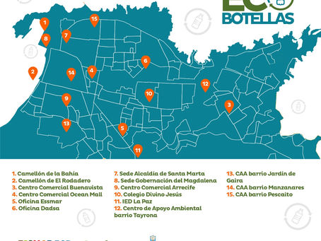 Conoce los 15 puntos de recolección de la campaña EcoBotellas por el Ambiente