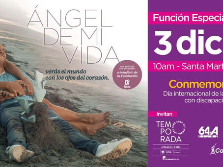 Función especial de la película ‘Ángel de mi vida’ en marco de la temporada ‘Cine Crea Colombia’