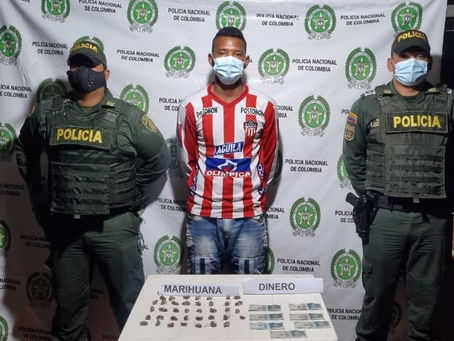 Dos presuntos expendedores de estupefacientes fueron capturados en Chibolo y Pivijay 