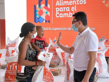 Lucha contra la desnutrición liderada por el gobernador Carlos Caicedo llegó a Plato