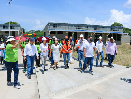 Gobernación participó en la entrega de la nueva sede educativa del Centro Básico Ampliado de Bomba
