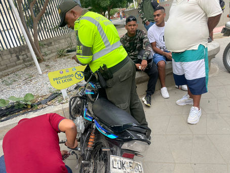 Policía se toma el barrio Bastidas, para contrarrestar y prevenir el delito.