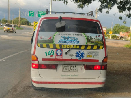 Denuncian en Tuluá, el uso del logo de la misión médica para transporte de pasajeros