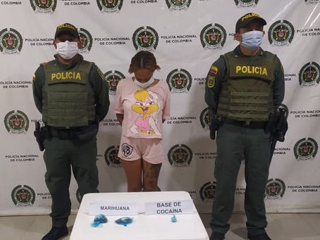 Capturada mujer por intentar ingresar droga para un detenido en la Estación de policía en El Banco