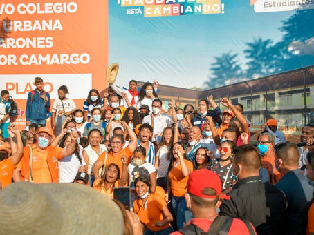 Gobierno del Cambio gestionó la nueva sede del colegio Víctor Camargo Álvarez de Plato