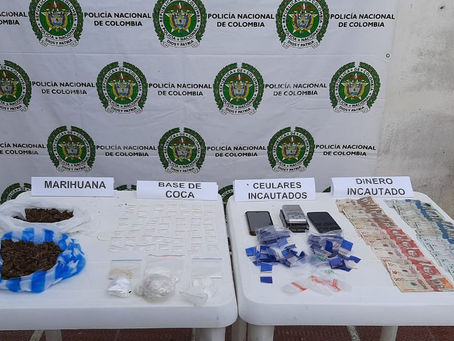 En Santa Bárbara de Pinto caen 7 personas con más de 350 dosis de cocaína, marihuana y base de coca
