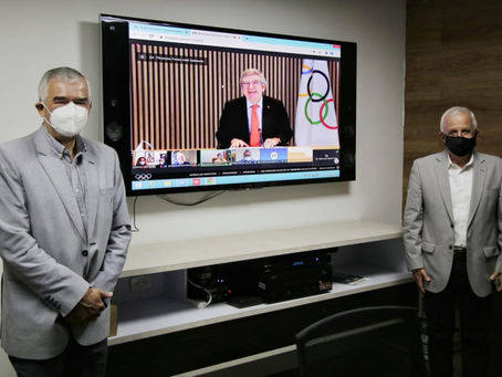 “Thomas Bach ratificó los Juegos Olímpicos de Tokio”, Baltazar Medina