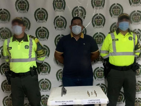 Capturado conductor de tractocamión con arma de fuego ilegal en Ariguaní 