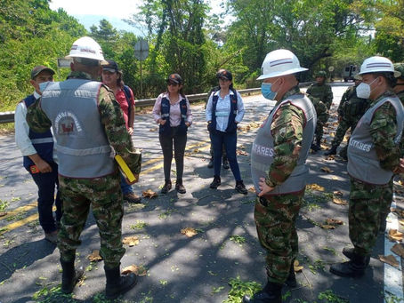 Ejército comenzó labores para instalación del puente militar en la vía Pailitas - Curumaní, Cesar
