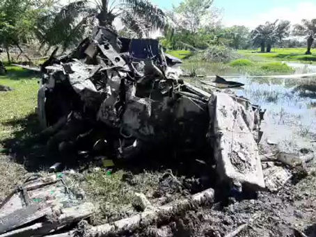 Accidente de helicóptero de la Policía Antinarcóticos deja cinco uniformados muertos.