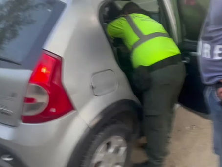 Conductor de automóvil fue capturado con 40 kilos de marihuana en la Zona Bananera