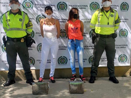 CAPTURADAS DOS CIUDADANAS EXTRANJERAS CON MÁS DE 6 KILOS DE MARIHUANA