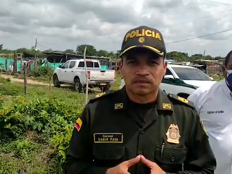 Atentado en Aracataca deja 2 personas fallecidas el coronel Samir Pava emite el siguiente comunicado