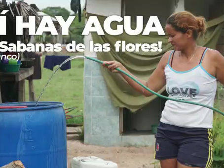 La Revolución del Agua al Pueblo llegó a Sabanas de las Flores, en El Banco