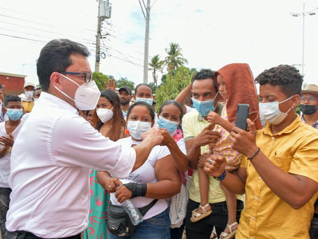 Carlos Caicedo continúa con la Ruta Magdalena está Cambiando