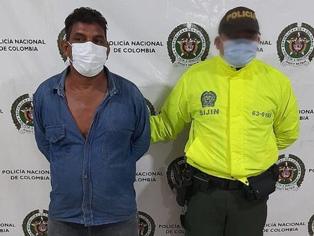 En El Banco, capturado hombre por acto sexual con menor de 14 años