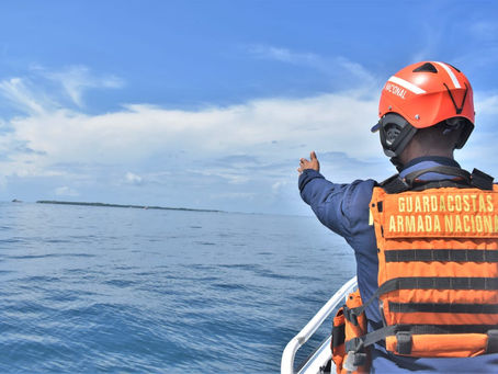 ARMADA DE COLOMBIA PRESTÓ APOYO PARA RESCATE DE UN PESCADOR Y ADELANTÓ BÚSQUEDA DE OTRO DESAPARECIDO