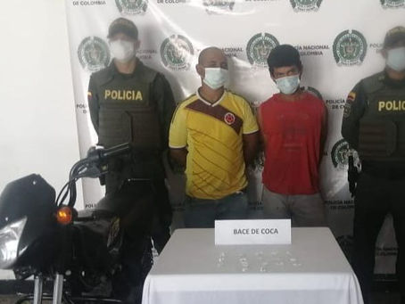Cayeron tres presuntos expendedores de drogas en Ariguaní