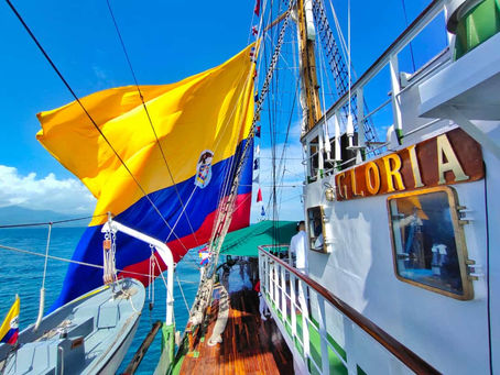 BUQUE ESCUELA ARC “GLORIA” ARRIBA A HONDURAS