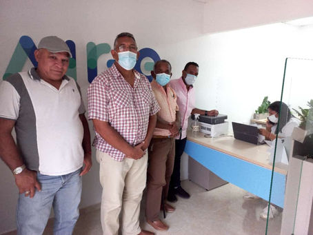 En Manaure, los habitantes radican queja a la empresa Aire por fallas y el mal servicio prestado.