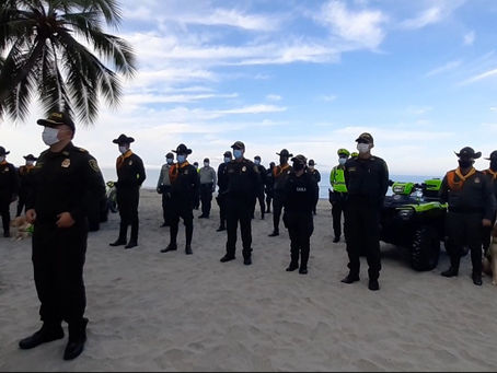 POLICÍA METROPOLITANA DE SANTA MARTA ENTREGA RESULTADOS OPERATIVOS DEL 2020