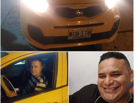 TAXISTA DEVUELVE CELULAR DE ALTA GAMA A TURISTA GUAJIRO EN BARRANQUILLA