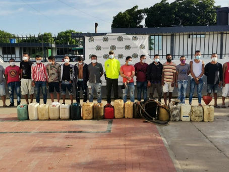 Cayeron 16 de ‘Los Brilladores’ dedicados al hurto en todas sus modalidades 