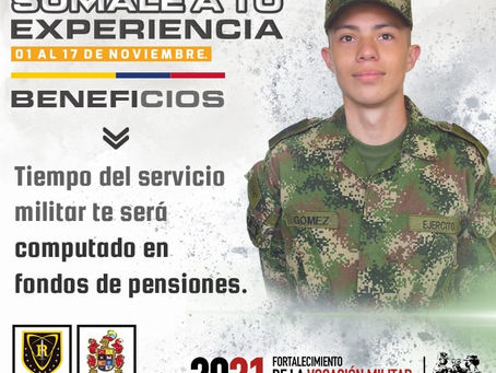 Distrito Militar #12 de Sta Mta, abre convocatoria para prestar el servicio militar en el Magdalena