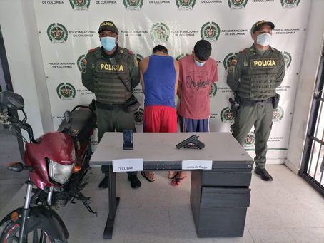 EN FUNDACIÓN – MAGDALENA, LA POLICÍA ATACA CON CONTUNDENCIA A LA DELINCUENCIA