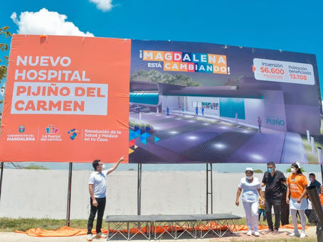 Gobierno del Cambio construirá hospital y puesto de salud en Pijiño del Carmen