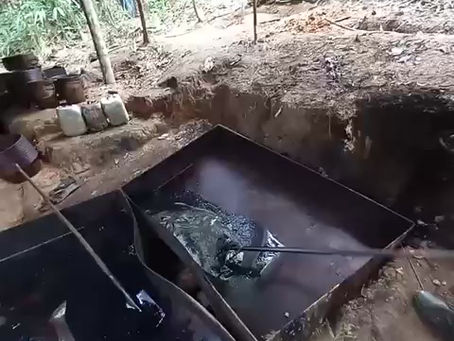 Ejército ubicó tres laboratorios para el procesamiento de sustancias ilícitas en el sur de Bolívar