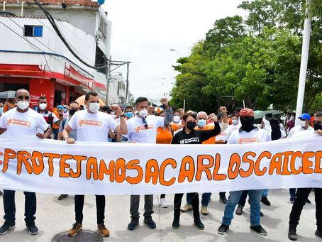 Sectores sociales y sindicatos del Magdalena rechazan plan de atentado contra el Gobernador Caicedo