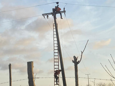 Tres capturados cuando intentaban robar cables en zona rural en Tubará-Atlántico
