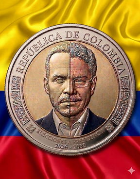 La cara de la moneda para presidencia en Colombia