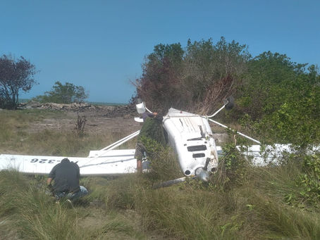 Se accidenta una avioneta cerca a las playas de Tubará, Atlántico