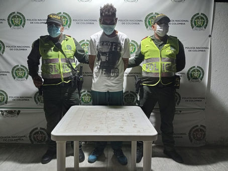 EXTRANJERO FUE SORPRENDIDO CON ALUCINOGENOS LISTOS PARA SU VENTA 