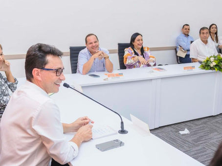 Gobernador Caicedo y diputados en ruta de trabajo común y avanzar las metas del Plan de Desarrollo