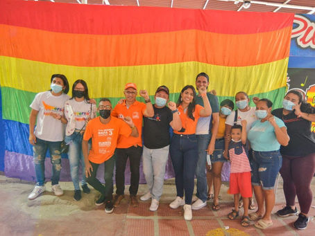 LGBTI, adultos mayores y personas en condición de discapacidad, se unen para apoyar Fuerza Ciudadana