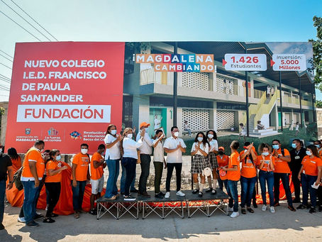 Fundación cambia con más de 36 mil millones en inversiones del gobierno Caicedo
