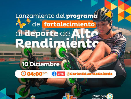Gobernación presenta el Programa de Fortalecimiento al Deporte de Alto Rendimiento en el Magdalena