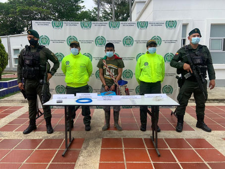 Cárcel para presunto integrante de la GAOR Dagoberto Ramos en el Norte del Cauca