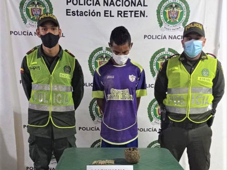 Presunto jíbaro fue capturado por la Policía en El Retén