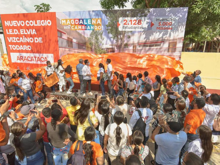 Caicedo destina $61 mil millones para obras en salud, vías, educación y agua en Aracataca