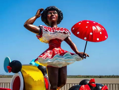 Obras de Carnaval adornan al Gran Malecón de Barranquilla