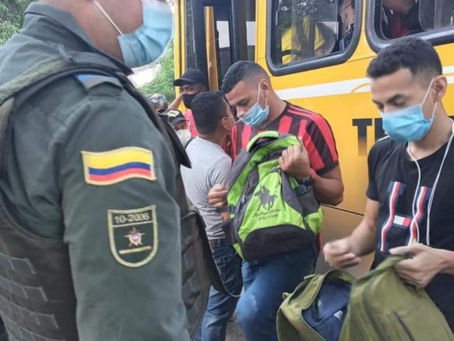 Policía de Barranquilla se toma con operativos los buses en la ciudad, para brindar mayor seguridad 